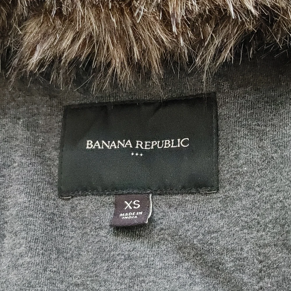 Banana Republic Faux Fur Utility Coatp - Picture 5 of 8